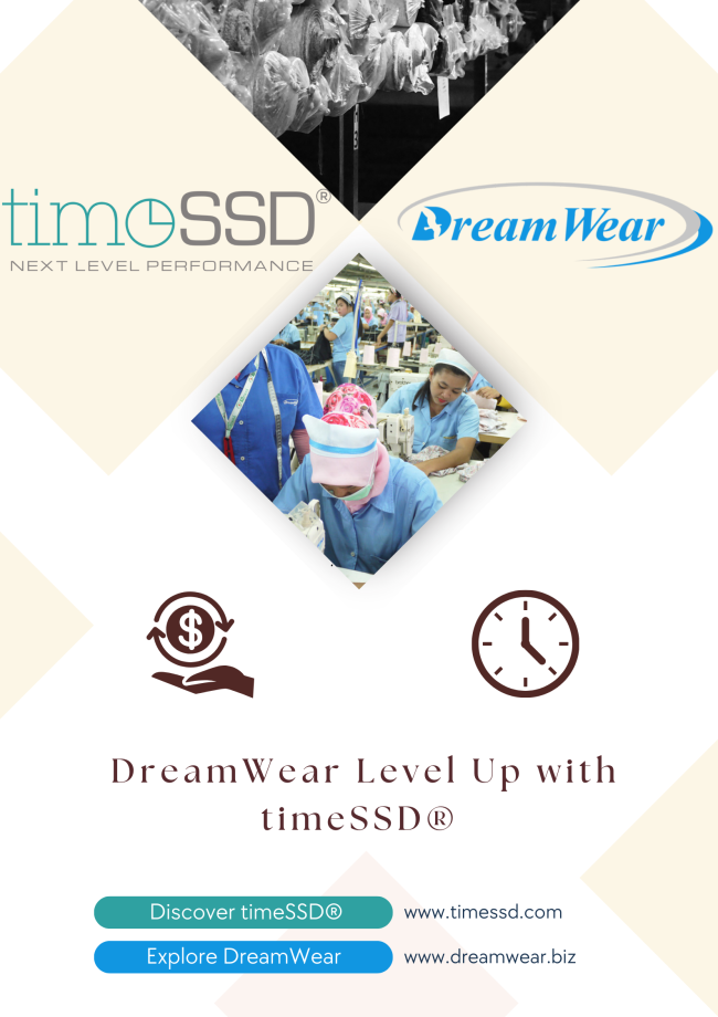 DreamWear Embraces timeSSD® for Accurate Labor Costing in Garment Production